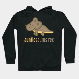 Auntiesaurus Rex T-Shirt Family Dinosaur Shirts Hoodie